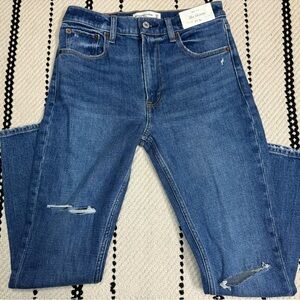 BNWT Abercrombie & Fitch High Rise Skinny Jeans